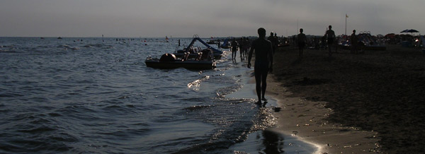 Der Strand am Abend